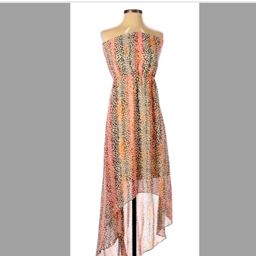 REMAIN High Low Boho dress